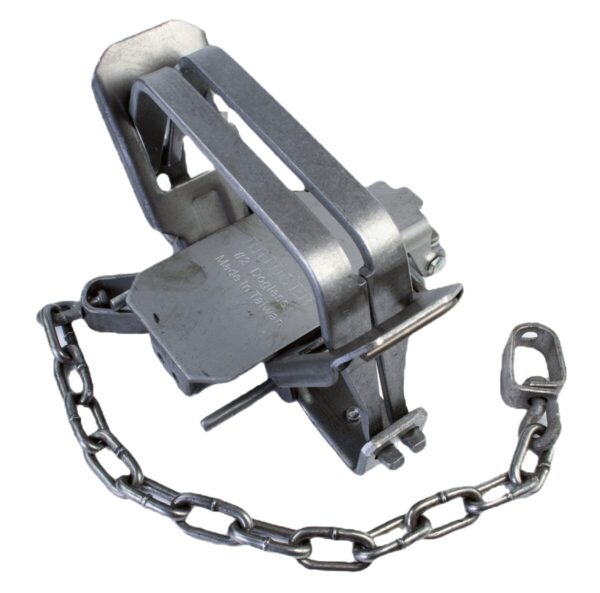Bridger #2 Dogless Offset Jaw Coil Spring Trap