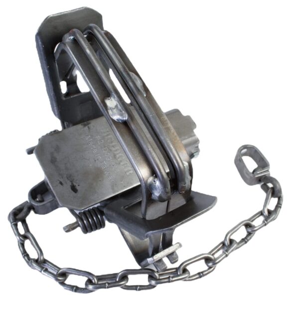 Bridger #2DOGLESS Offset Jaw MODIFIED Four Coil Trap