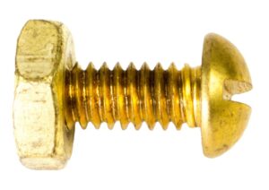 Brass Pan Bolt and Nut Sets