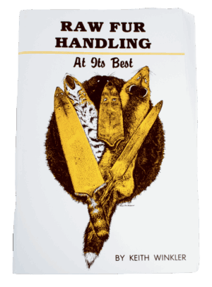 Keith Winkler - Raw Fur Handling at its Best" book cover shows fur finishing techniques with illustrations.