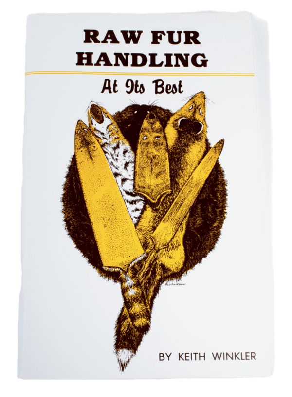 Keith Winkler - Raw Fur Handling at its Best" book cover shows fur finishing techniques with illustrations.