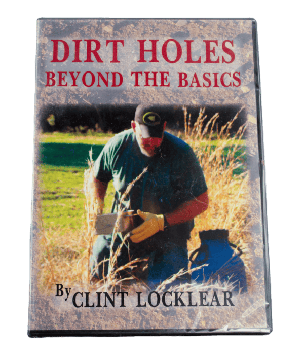 DVD: "Clint Locklear - Dirt Holes Beyond the Basics" offers expert tips for trapping canines and foxes in grassy fields.