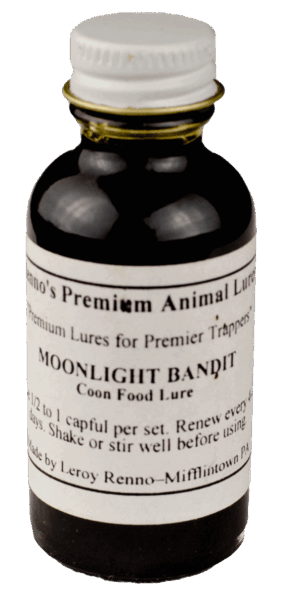 A small bottle labeled "Renno's Moonlight Bandit" with easy-to-follow usage instructions.