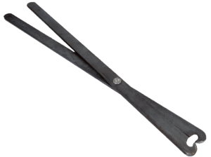 Heavy Duty Body Grip Setters, resembling tongs with long handles and a pivot screw, shown on a white background.
