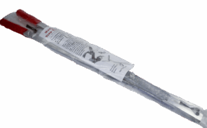Model 4 Sleepy Creek Trap Setter with red handles in plastic packaging, includes printed instructions and illustrations.