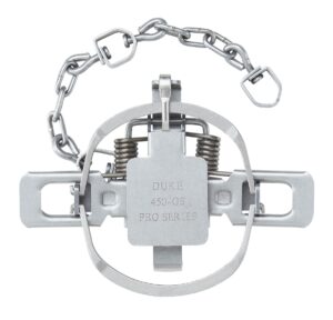 Duke 450-OS Pro Series Trap - Coil Spring Trap with Offset Cast Jaw
