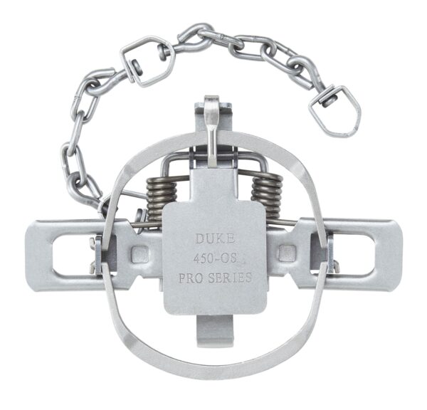 Duke 450-OS Pro Series Trap - Coil Spring Trap with Offset Cast Jaw