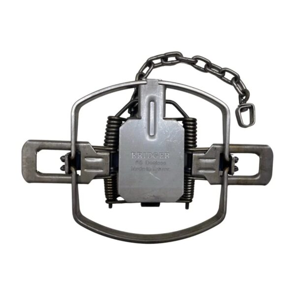 Bridger #5 Dogless Closed Jaw Coil Spring Trap