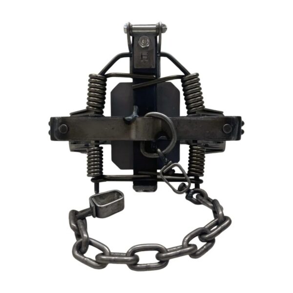 Bridger #5 Dogless Closed Jaw Coil Spring Trap - Image 2