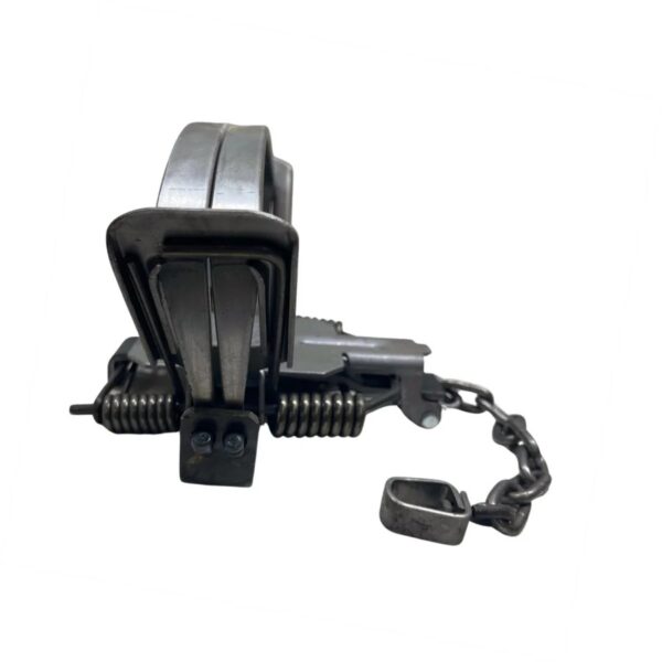 Bridger #5 Dogless Closed Jaw Coil Spring Trap - Image 3